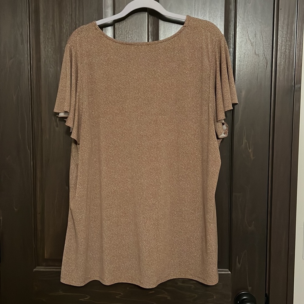 Women’s Plus Size Adrianna Papell Blouse Size 2X - Picture 3 of 3